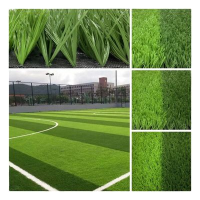 Résistant au feu Le football La pelouse synthétique 10000Dtex Le terrain à l'intérieur