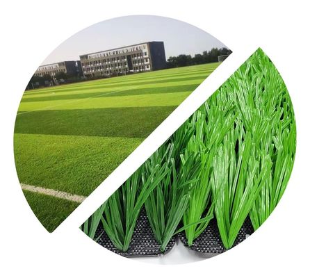 25m de football de l'herbe artificielle 5/8 pouces largeur de rouleau 4m/2m 165 points/m